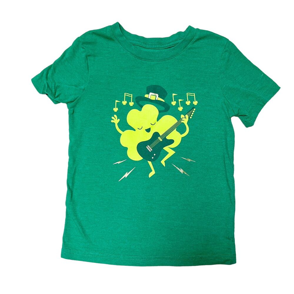 Cat & Jack Shamrock Tee Size 5T